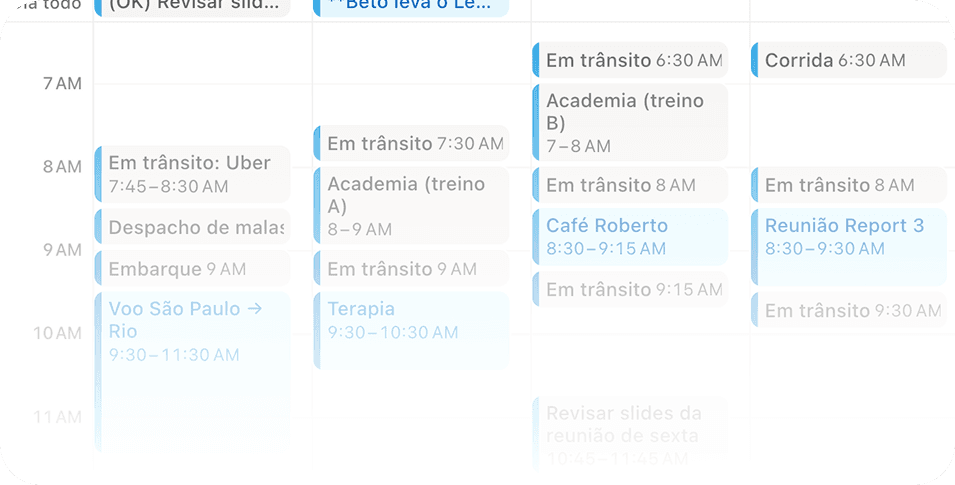 Agenda semanal